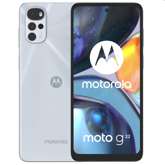 Motorola Moto G22, 4/64GB, Pearl White