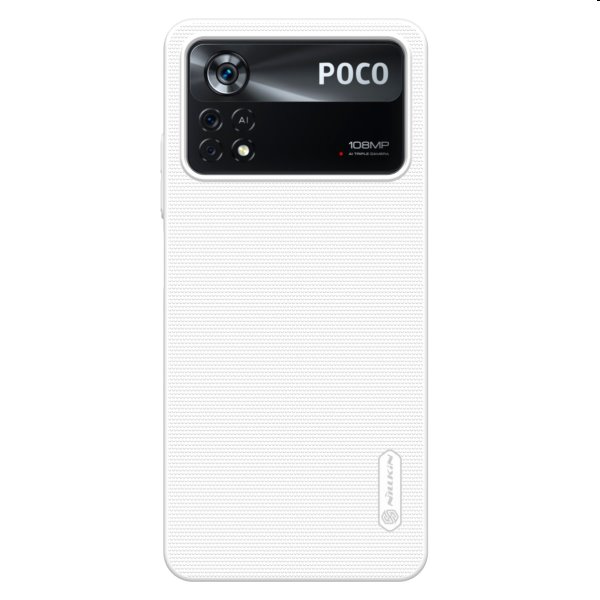 Puzdro Nillkin Super Frosted pre Xiaomi Poco X4 Pro 5G, biele 57983109737
