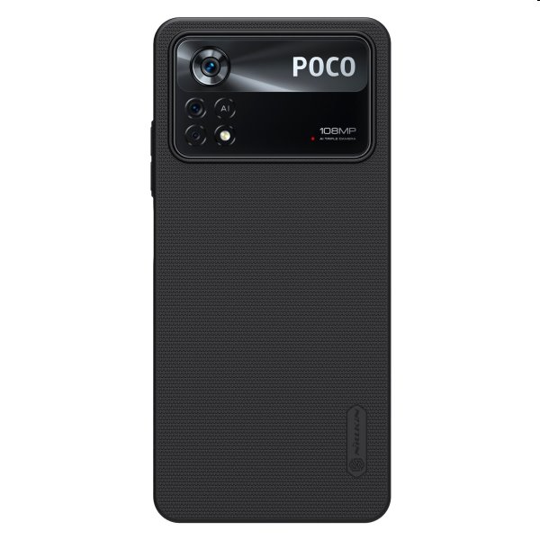 Zadný kryt Nillkin Super Frosted pre Xiaomi Poco X4 Pro 5G, čierna