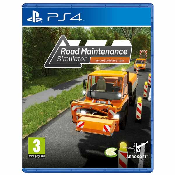 Road Maintenance Simulator [PS4] - BAZÁR (použitý tovar) vykup