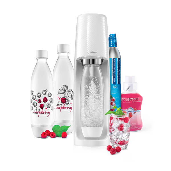 SodaStream Spirit Love Raspberry MEGAPACK