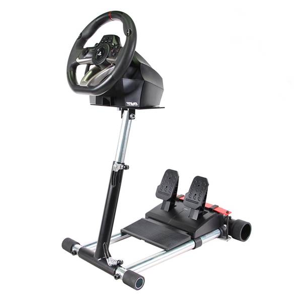Wheel Stand Pro DELUXE V2, racing wheel and pedals stand for Hori Overdrive & Apex HORI