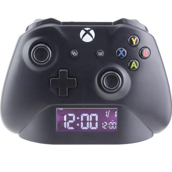Budík Alarm Clock, čierny (Xbox) PP8972XB