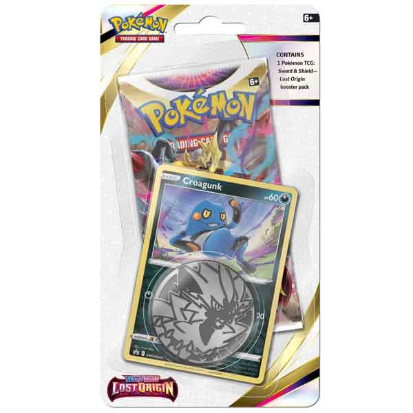 Kartová hra Pokémon TCG Sword & Shield 11 Lost Origin Checklane Blister Croagunk (Pokémon)