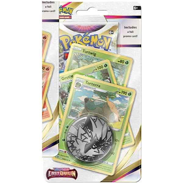 E-shop Kartová hra Pokémon TCG Sword & Shield 11 Lost Origin Premium Checklane Blister Torterra (Pokémon)