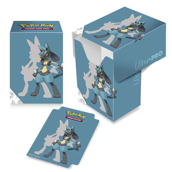 Krabička na karty UP Full View Deck Box Lucario (Pokémon) 15857