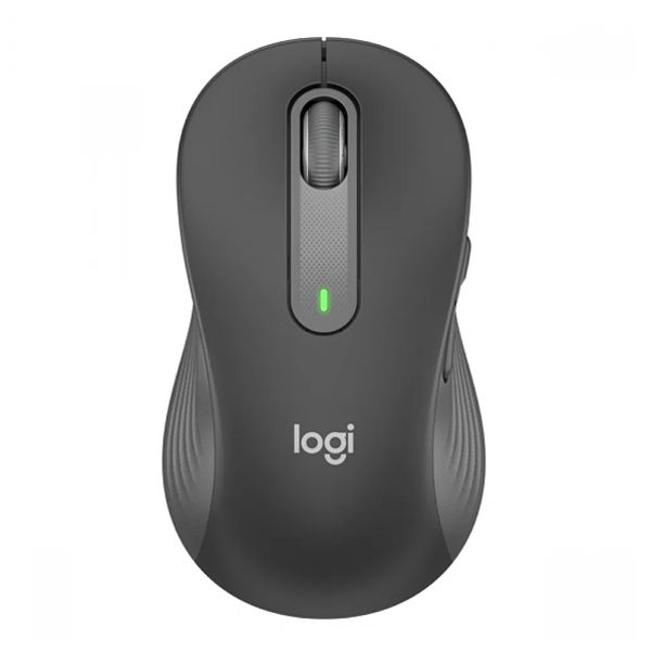 Logitech M650 L Left Signature - bezdrôtová myš - grafitová