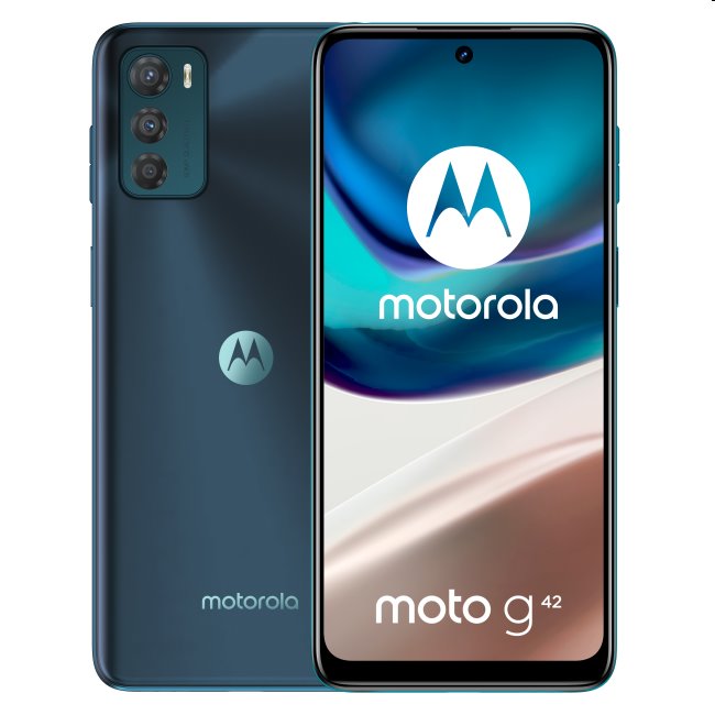 Motorola Moto G42, 4/128GB, Atlantic Green, nový tovar, neotvorené balenie