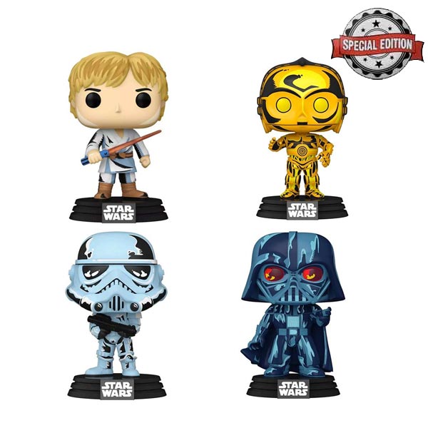 POP! 4-pack Retro (Star Wars) Special Edition POP! 4-pack Retro (Star Wars) Special Edition