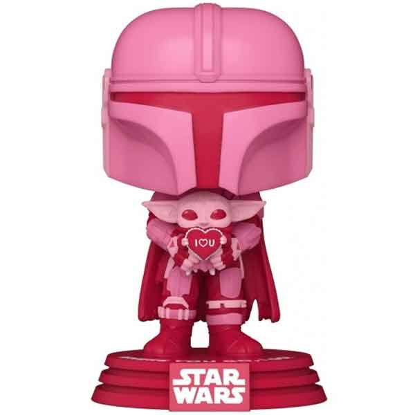 POP! Valentines The Mandalorian with Grogu (Star Wars) Special Edition POP! Valentines The Mandalorian with Grogu (Star Wars) Special Edition
