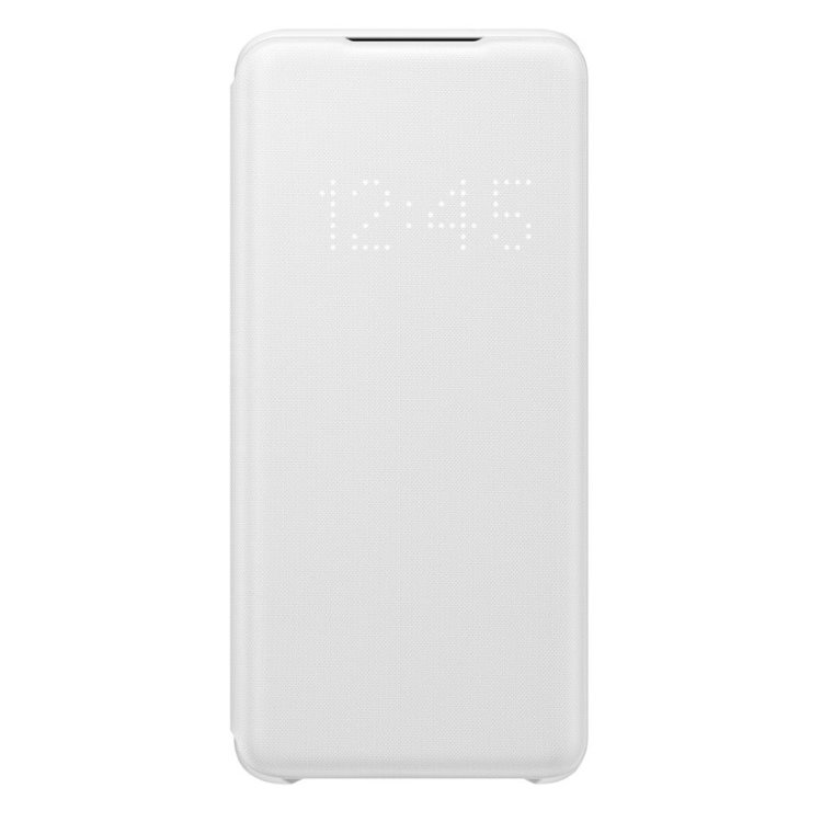 Puzdro LED View Cover pre Samsung Galaxy S20, white - OPENBOX (Rozbalený tovar s plnou zárukou)