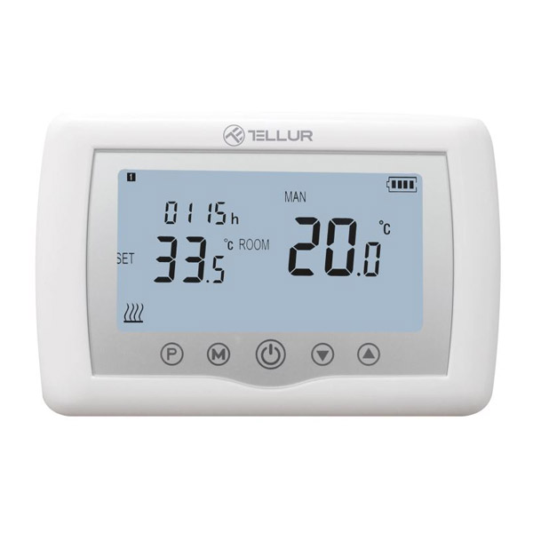 Tellur WiFi Thermostat, biela