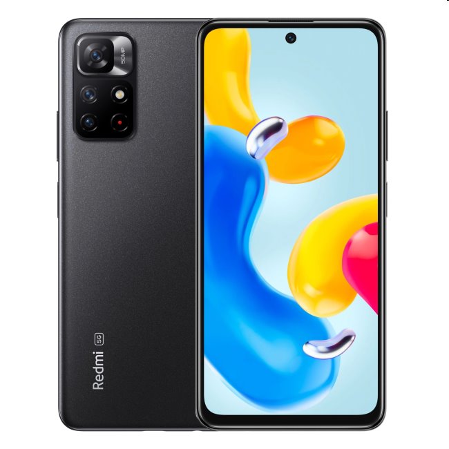 Xiaomi Redmi Note 11S 5G, 6/128GB, Graphite Gray, Trieda B - použité, záruka 12 mesiacov