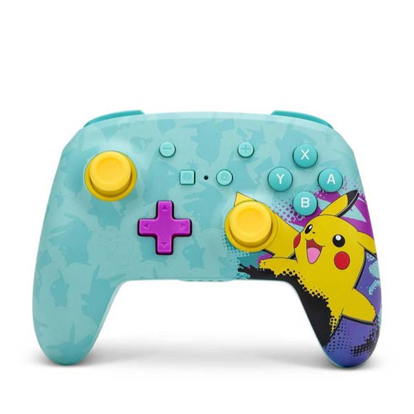 Bezdrôtový ovládač PowerA Enhanced pre Nintendo Switch, Pikachu Paint 1522806-01