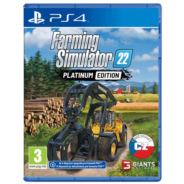 Farming Simulator 22 (Platinum Edition) CZ [PS4] - BAZÁR (použitý tovar)