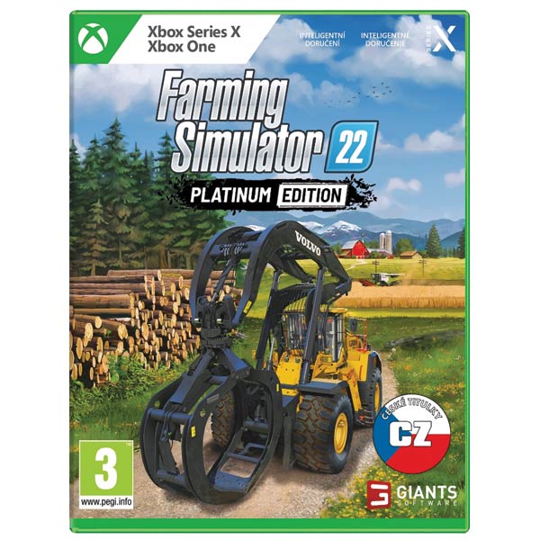 Farming Simulator 22 (Platinum Edition) CZ [XBOX Series X] - BAZÁR (použitý tovar)