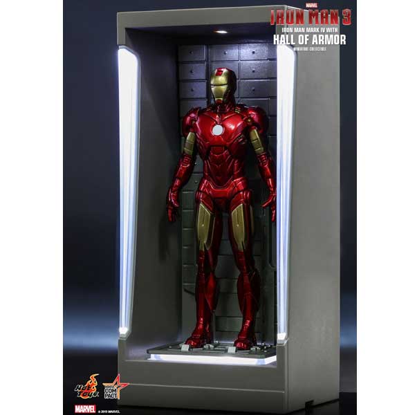 Figúrka Marvel Iron Man 3 Mark 5 with Hall of Armor