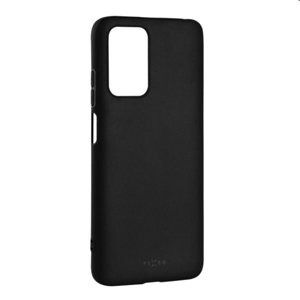 FIXED Story Zadný pogumovaný kryt pre Xiaomi Redmi 10 (2022), čierne
