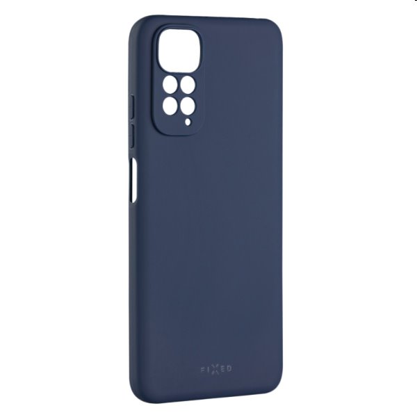 Zadný pogumovaný kryt FIXED Story pre Xiaomi Redmi Note 11, modrá Zadný pogumovaný kryt FIXED Story pre Xiaomi Redmi Note 11, modrá