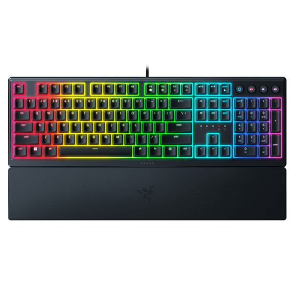 Herná klávesnica Razer Ornata V3 Low-profile Mecha-membrane RGB klávesnica, US layout RZ03-04460100-R3M1