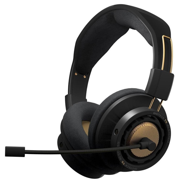 Herné slúchadlá Gioteck TX-40S Stereo Gaming Headset Black & Bronze