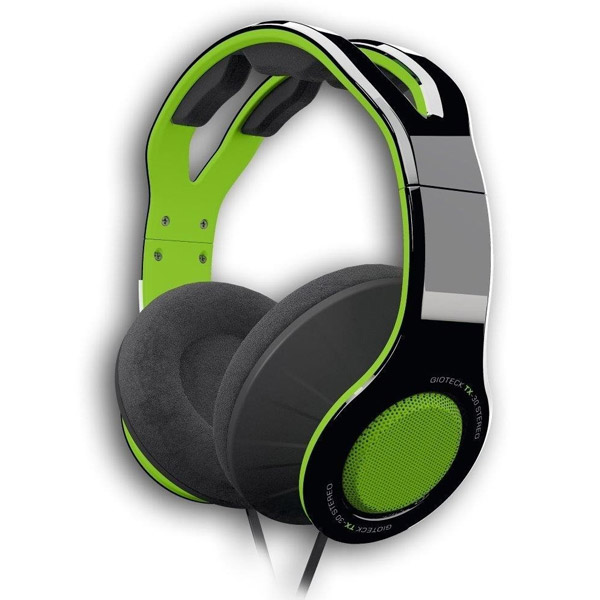 Gioteck - TX30 Stereo Game & Go Headset Green Grill for Xbox Series, Xbox One, PS5, PS4 & Mobile TX30XB1-12-MU