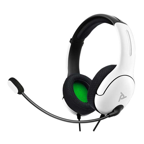 E-shop Káblový headset PDP LVL40 pre Xbox One, biela 049-015-EU-WH