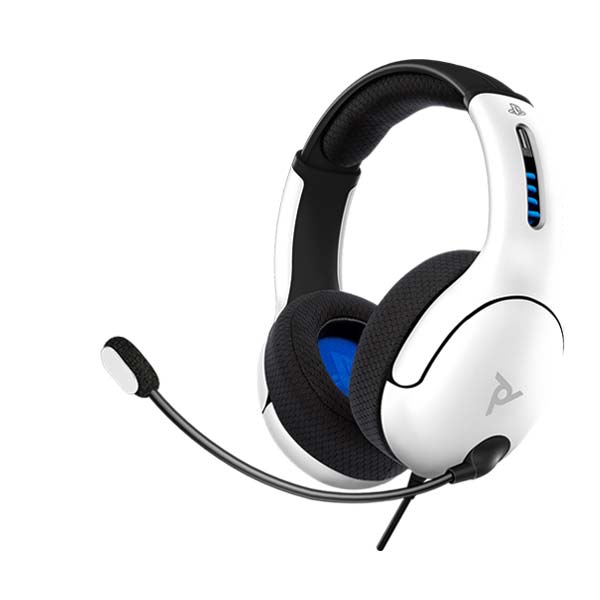 E-shop Káblový headset PDP LVL50 pre Playstation 4, biela 051-099-EU-WH