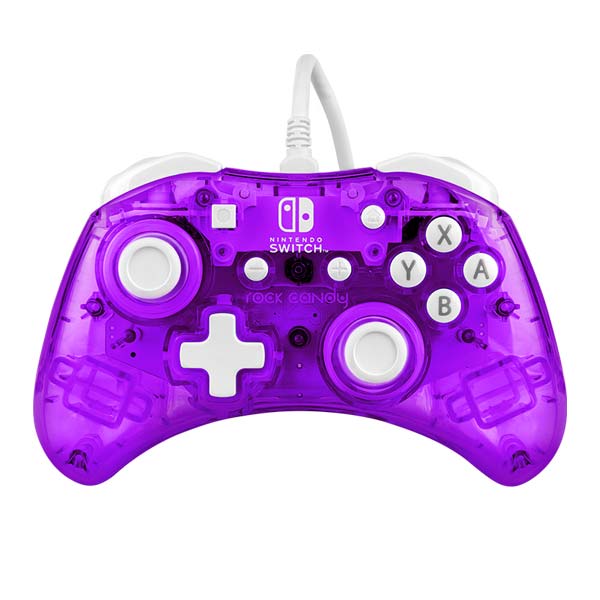 Káblový ovládač PDP Rock Candy Mini pre Nintendo Switch, Cosmoberry 500-181-EU-PR