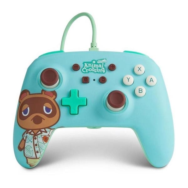 Káblový ovládač PowerA Enhanced pre Nintendo Switch, Tom Nook 1521519-01