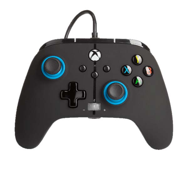 E-shop Káblový ovládač PowerA Enhanced pre Xbox Series, Hint of Colour Blue 1518817-01
