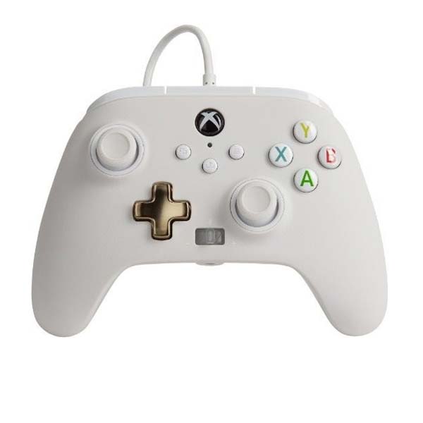 Káblový ovládač PowerA Enhanced pre Xbox Series, White Mist 1518809-01