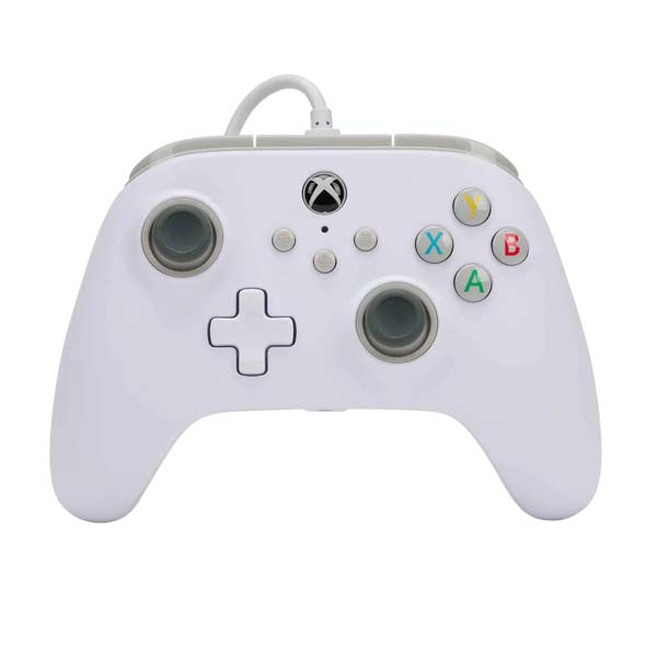 E-shop Káblový ovládač PowerA pre Xbox Series, White 1519365-01