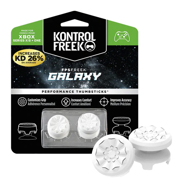 Kontrolfreek Freek Galaxy - XBX/XB1 (4 Prong) biely