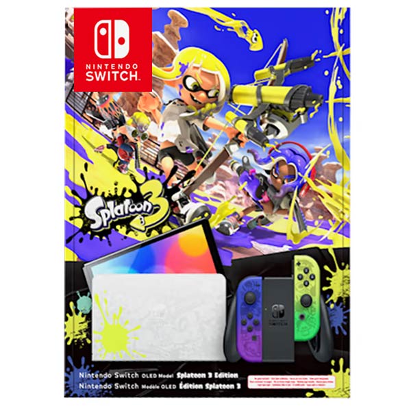 Nintendo Switch - OLED Model (Splatoon 3 Edition)