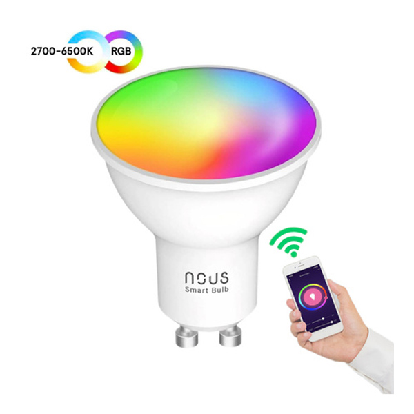 Nous Smart WiFi žiarovka RGB GU10 P8