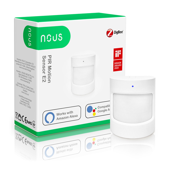 Nous Smart PIR ZigBee pohybový Sensor E2