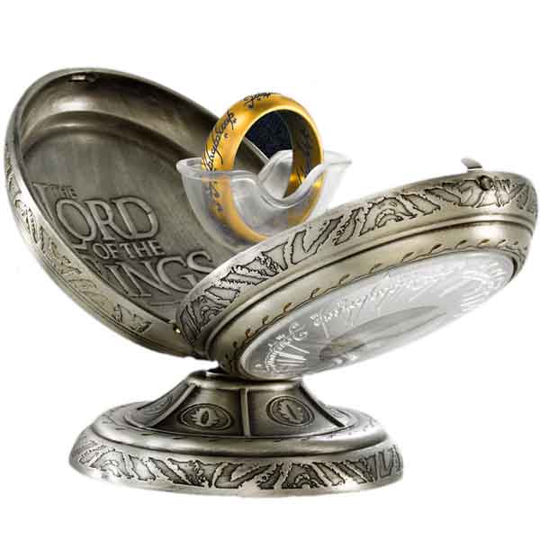 One Ring Stainless Steel Gold Colour (The Lord of the Rings) NN1315US10