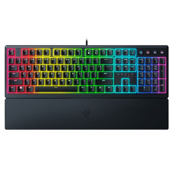 Razer Ornata V3 Low-profile Mecha-membrane RGB Keyboard, US layout RZ03-04460100-R3M1