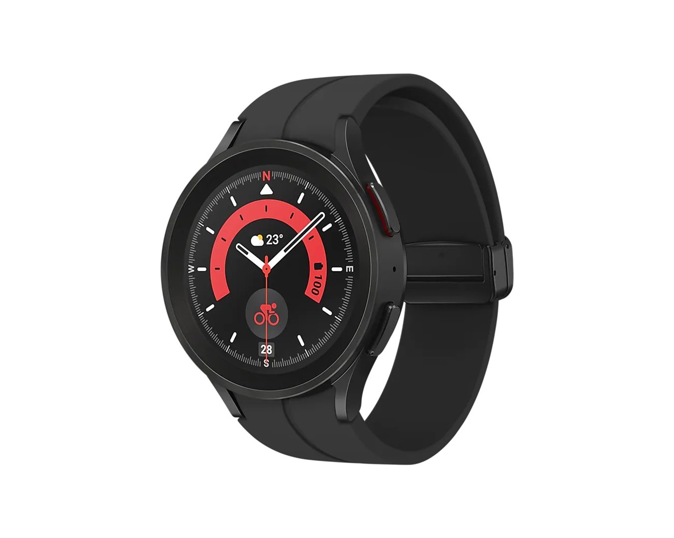 Samsung Galaxy Watch5 Pro, 45mm, čierna, nový tovar, neotvorené balenie