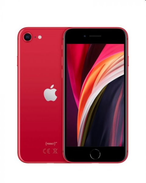 Apple iPhone SE (2020), 64GB, (PRODUCT)RED, Trieda C - použité, záruka 12 mesiacov