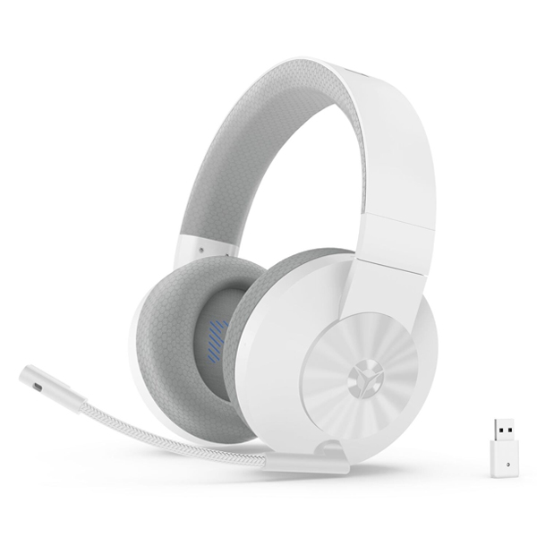 Bezdrôtové herné slúchadlá Lenovo Legion H600 Wireless Gaming Headset, biele