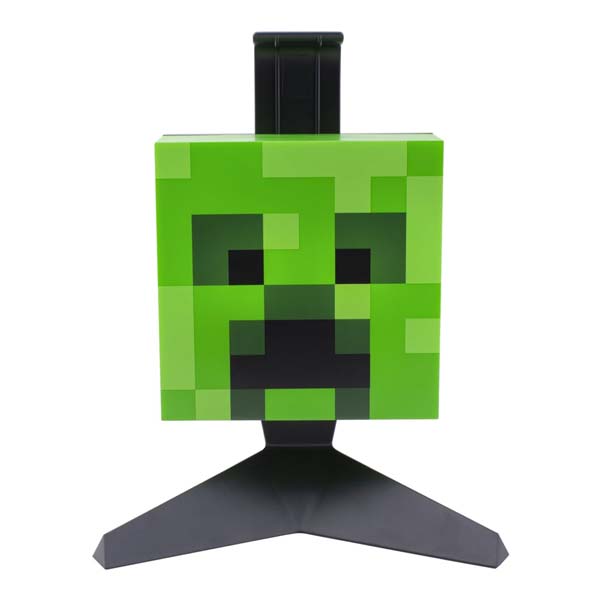 Creeper stojan na slúchadlá s funkciou LED osvetlenia (Minecraft)
