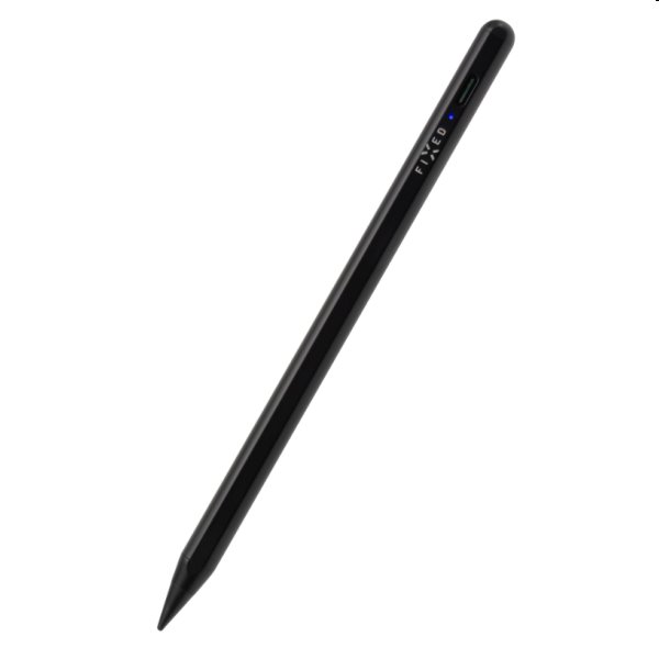 FIXED Dotykové pero pre iPady so šikovným hrotom a magnety, čierne