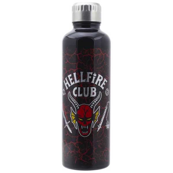Fľaša Hellfire Club Metal Stranger Things