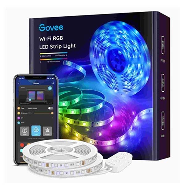 Govee WiFi RGB Smart LED pás, 10 m