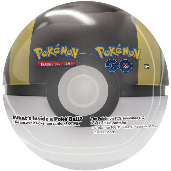 Kartová hra Pokémon TCG Go Ball Tin White Gold (Pokémon)
