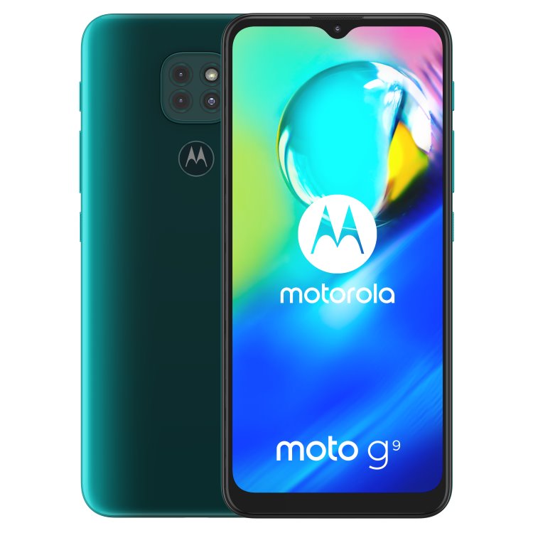 Motorola Moto G9 Play 4/64GB, Forest Green, Trieda A - použité, záruka 12 mesiacov