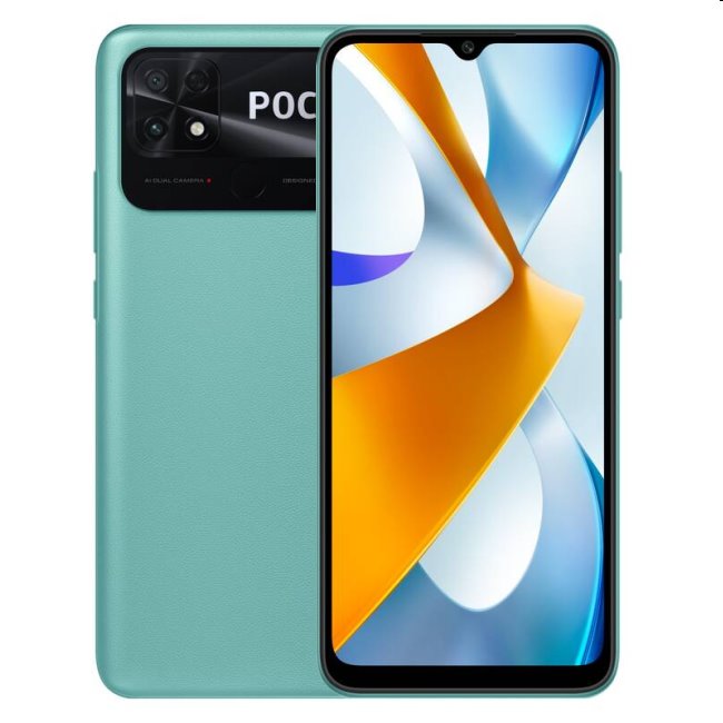 Poco C40, 4/64GB, coral green