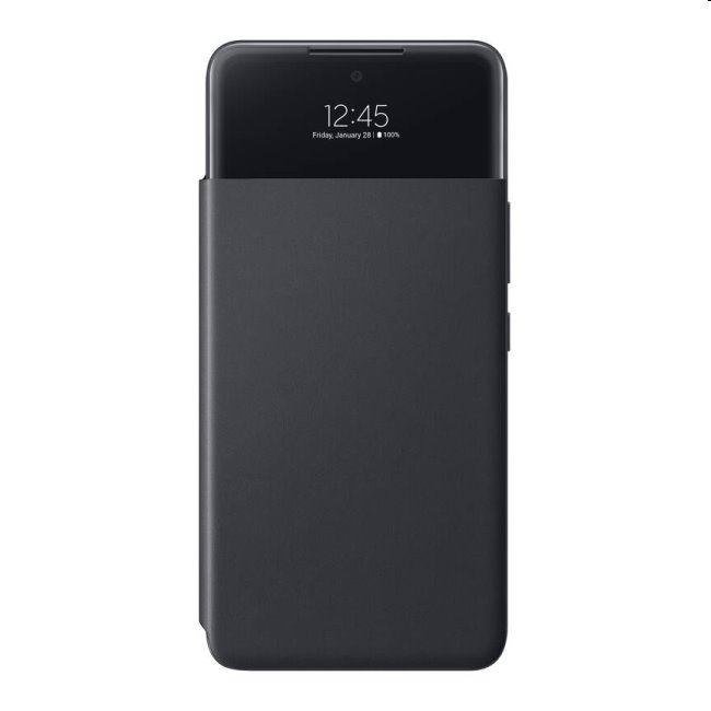 Puzdro S View Cover pre Samsung Galaxy A53 5G, black